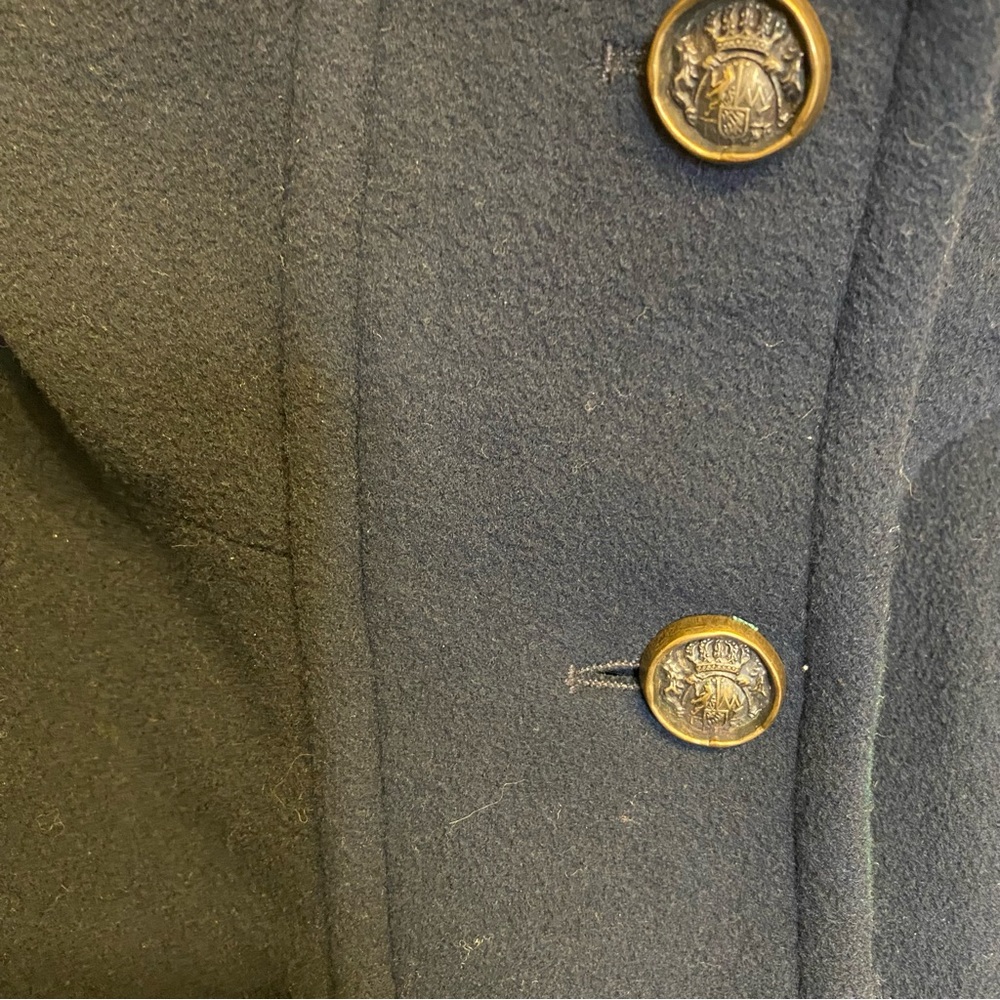 Peter James Wool and Cashmere Coat Medium - Picture 4 of 13